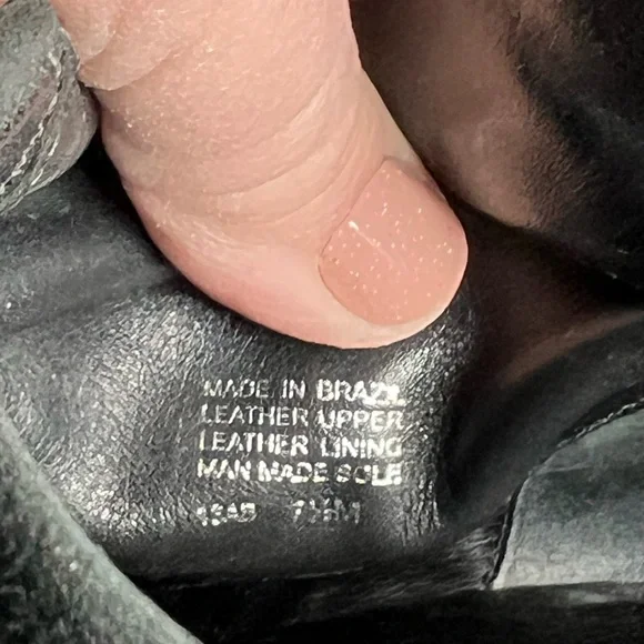 Tory Burch  Black Suede Booties - sz 7.5 - Picture 13 of 14